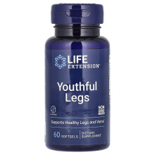 Life Extension, Jeugdige Benen, 60 Zachte Gelatinecapsules