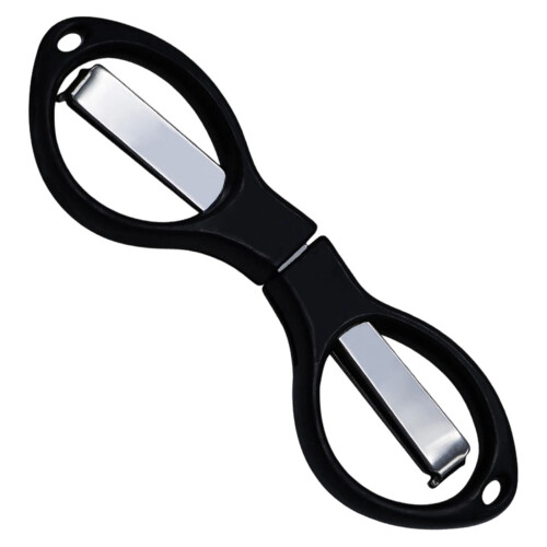 Stainless Steel Folding Scissors Glasses-Shaped 1 Pair 1