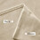 Επένδυση παραθύρου από ψεύτικο λινό, Camel36"x36" 2 πάνελ 3