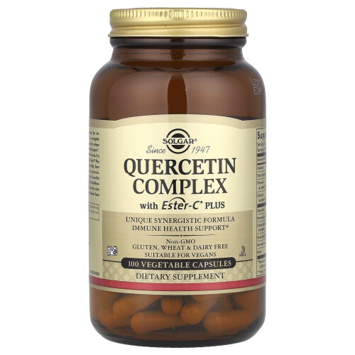 Solgar Solgar, Quercetin Complex with Ester-C Plus, 100 Vegetable Kapsulia