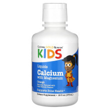 California Gold Nutrition, Calciu Lichid pentru Copii cu Magneziu, 16 fl oz (473 ml)
