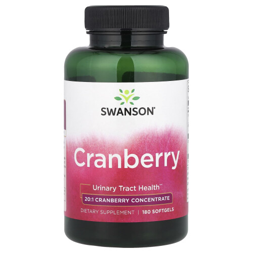 Swanson, Κρανμπέρι, 180 Softgels
