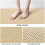 Tapete de Banho Antiderrapante de PVC com Bucha Vegetal 24x32 Polegadas 3