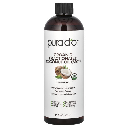 Pura D'or, Οργανική Φρακτοποιημένη Κοκοσόιλα (MCT), 16 fl oz (473 ml)