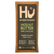 Hu, Hazelnootboter  Donkere chocolade, 2,1 oz (60 g)