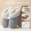 Γυναικείες παντόφλες Fuzzy – Memory Foam, με επένδυση fleece, αντιολισθητική σόλα από 3