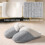 Γυναικείες παντόφλες Fuzzy – Memory Foam, με επένδυση fleece, αντιολισθητική σόλα από 4