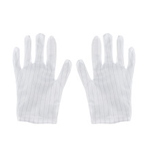20Pair Assorted Color Stripe Gloves Breathable Anti-Static Work Gloves