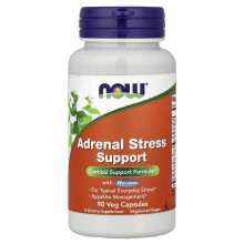 {Aisle K} NOW Foods | Adrenal Stress Support | 1 x 90 vcaps