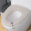 Gestrickter WC-Sitzbezug mit Griff – waschbar 4