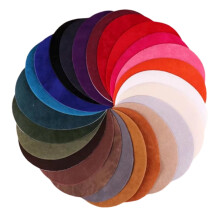 Patches Iron Suede Elbow Appliques Fabric Sew Cowhide Sweater Accessories Applique Knee Diy Denim Oval Shape Patch