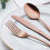 20-Piece Stainless Steel Flatware Set for4 3