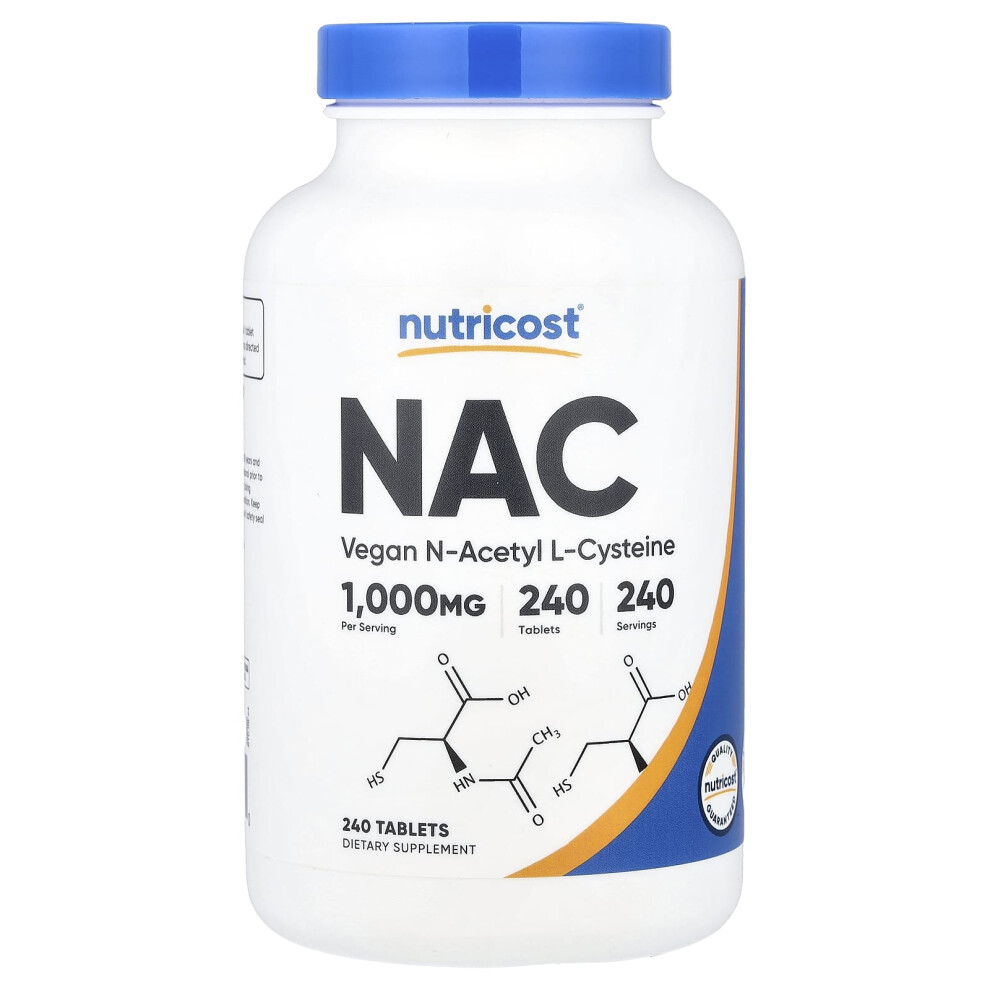 Nutricost , Nac, 1,000 Mg, 240 Tablets