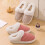 Παντόφλες για γυναίκες, μαλακές, ζεστές, slip-on, παπούτσια σπιτιού, βελούδινες 5