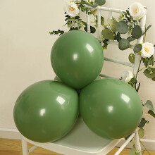 BalsaCircle50 Ballons ronds en latex mat pastel biodégradable BalsaCircle50, couleur sauge poudrée, 30 cm (12 po), pour décorations de mariage,