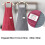 Women's Kitchen Aprons with Pockets 2 Pack Red Black 2