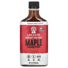 Sciroppo di Miele di Lakanto, Gusto di Miele, Dolcificato con Frutto di Monaca, 13 fl oz (384 ml)