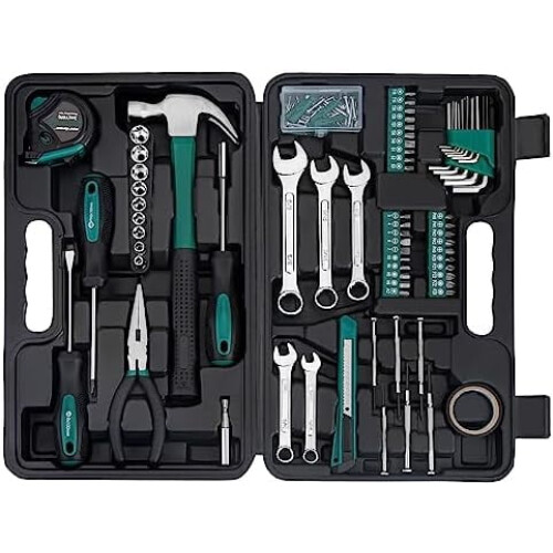 Ensemble d'outils automobiles et ménagers de 148 pièces