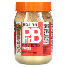 PBfit, Pó de Manteiga de Amendoim, Sem Açúcar, 7 oz (198 g)