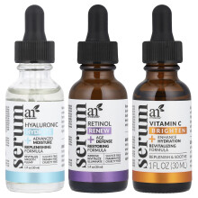 artnaturals, Zestaw Serum Trio, 3 Serumów, 1 fl oz (29,5 ml) Każda