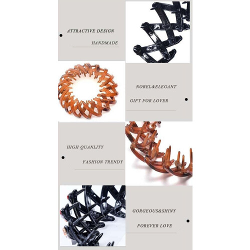 Fågelnästet Hårspännen 3-pack – Hästsvans & Knut Maker 2