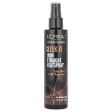 L'Oral, L'Oréal, Advanced Hairstyle, Sleek It Iron Straight Heatspray, 5,7 fl oz (170 ml)