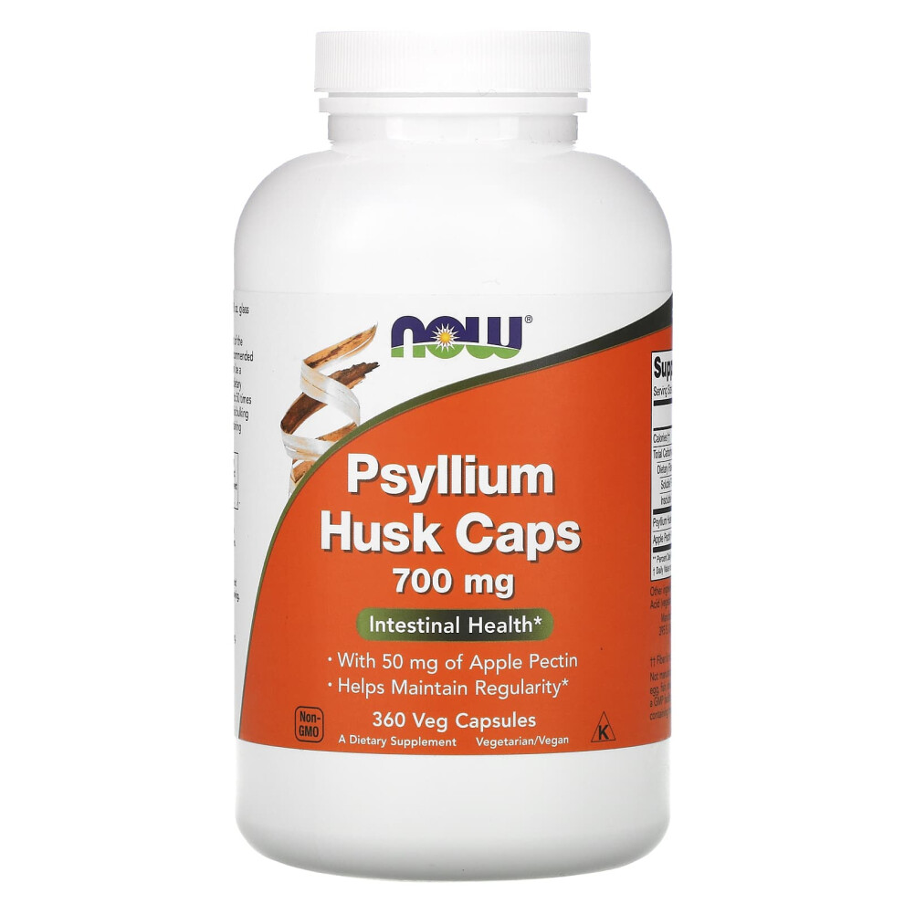 Now Foods , Psyllium Husk Caps, 700 Mg 360 Veg Capsules