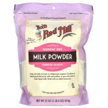 Bob's Red Mill, Melkpoeder, Nonfat Droog, 22 oz (624 g)