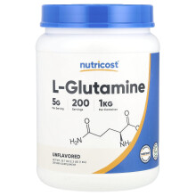 Nutricost, L-Glutamine, Ongezoet, 35,7 oz (1 kg)