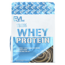 EVLution Nutrition, 100% Whey Protein, Doppelte reiche Schokolade, 1 Pfund (454 g)