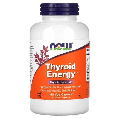NOW Foods Thyroid Energy - 180 vcaps