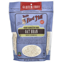 Bob's Red Mill, Oat Bran horká kaše, Bez glutenu, 1 lb (454 g)