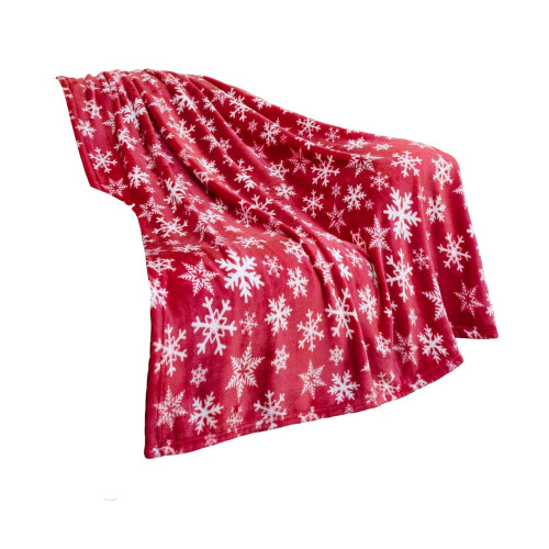 Couverture de Noël douce et luxueuse 101,6 cm x 132,1 cm 2