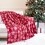 Couverture de Noël douce et luxueuse 101,6 cm x 132,1 cm 5