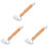 3Pièces Rouleaux Bois Pour Application Papier Peint 4