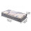 (Underbed) Clothes Gray Underbed Storage Bags Zipped Organizer Wardrobe Closet Boxes Cube 1