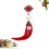 3Pièces Pendentifs À Rouge Lotus Chic Pour Décor 10