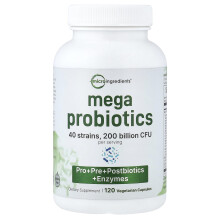 Micro Ingredients, Mega Probiotics, 120 vegetarische Kapsel