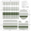 Σετ Κουρτίνας Μπάνιου Sage Green (4 τεμάχια) με Κάλυμμα Καπακιού Λεκάνης, 2