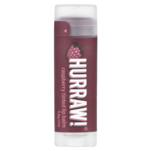 Hurraw! Balm, Bálsamo de Lábios Colorido, Framboesa, 0.17 oz (4.8 g)