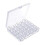 25-Pack Universal Sewing Machine Bobbins - Plastic Clear Thread Spools with Storage Case 6