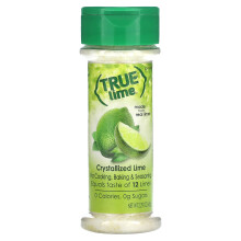 True Citrus, True Lime, KrySTALLISOITU Sitruuna, 2.29 oz (65 g)