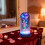 Gold Leaf Rose Glass Dome with LED Lights 1 Piece 4