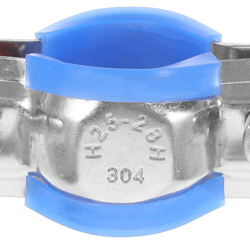 Kontorstols synkeprop – Rustfrit stål og gummi, 2