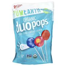 YumEarth, Caramelle organiche Duopops, Varità, 20 Pops,10.6 oz (300 g)