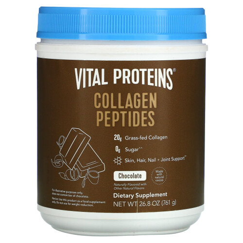 Vital Proteins Vital Proteins, Κολάγην Πεπτιδάκια, Chocolate, 26.8 oz (761 g)