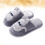 2Paires Pantoufles Coton Pour Hiver 9