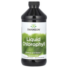 Swanson, Flüssiges Chlorophyll, 100 mg, 16 fl oz (473 ml)