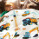 Κουβέρτα Excavator Plush Throw για παιδιά – Μαλακή χνουδωτή φανελένια κουβέρτα φορτηγού, 2