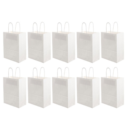 50Pièces Cadeaux En Papier Avec Poignées 1